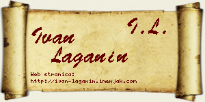 Ivan Laganin vizit kartica